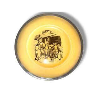 Vintage Ridgway "Coaching Days & Coaching Ways" dinner plate
